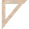 Ekena Millwork Traditional Traditional Smooth Bracket, Douglas Fir, 5 1/2"W x 42"D x 48"H BKT06X42X48TRA01SDF - alternate 4